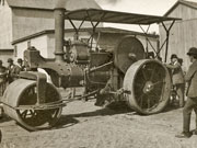Steam roller ‘Ready for Business’